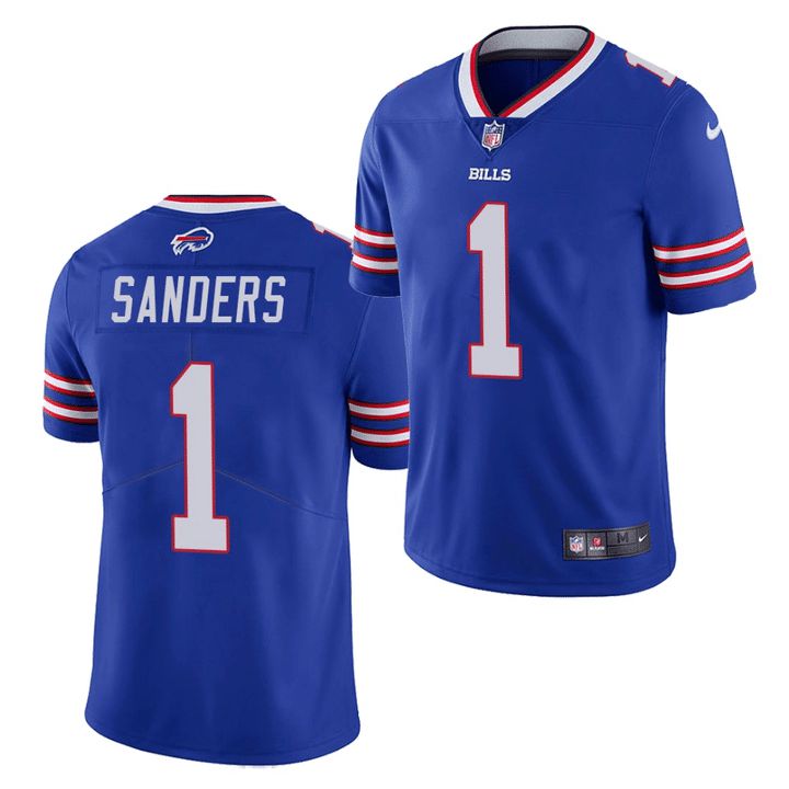 Men Buffalo Bills #1 Emmanuel Sanders Nike Royal Limited Player NFL Jersey